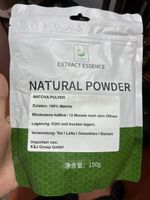 100 % Matcha Pulver Natur – Reiner Grüntee aus China  Natürl