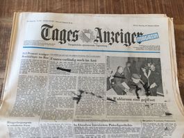 Tagesanzeiger vom SA, 25. Oktober 1975