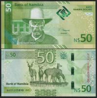 Namibia 50 Dollars UNC 2025