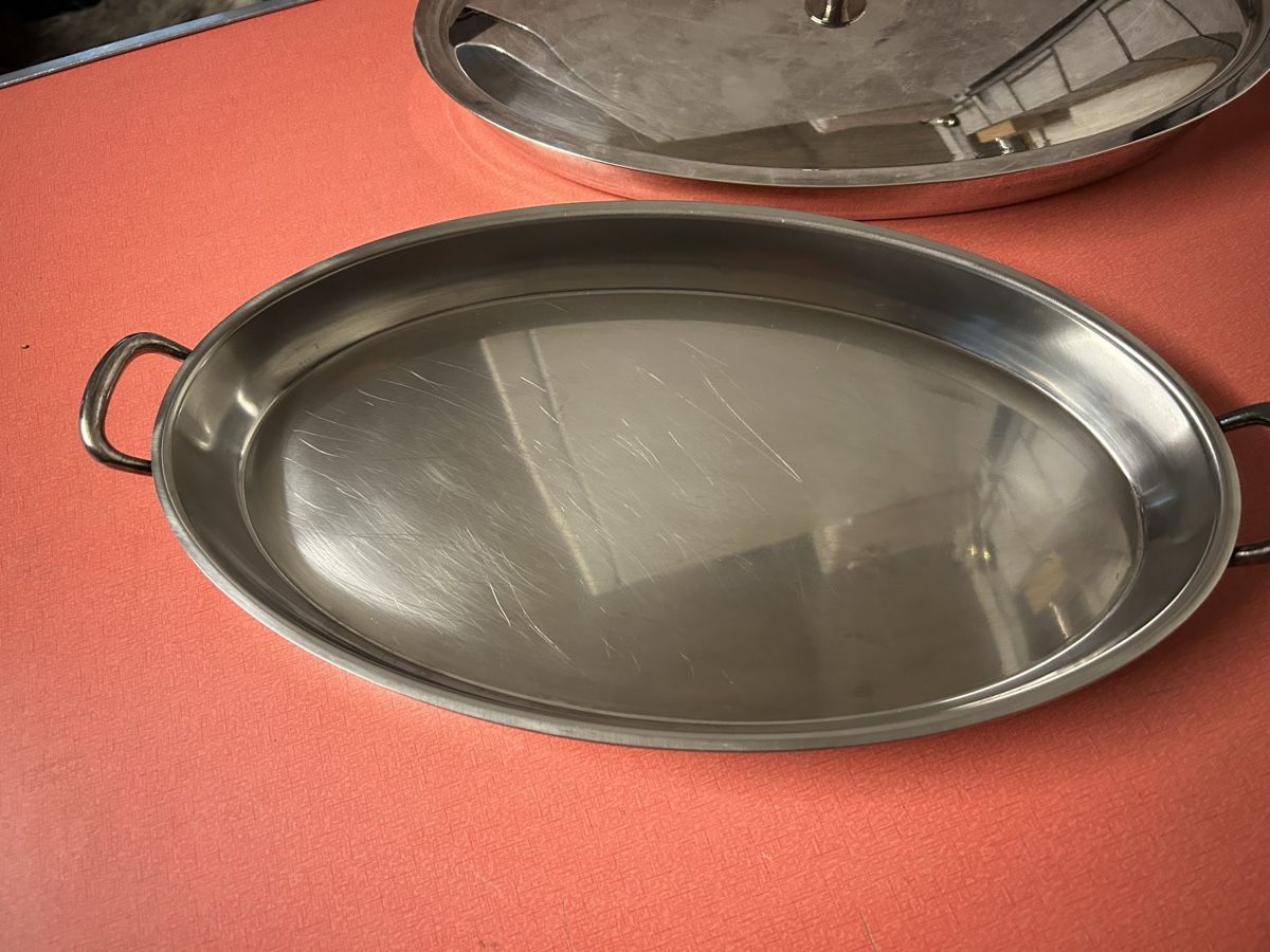 Padelle: Spring Silinox Bräter Oval, Pfanne - Swiss Made! – Usato da Lanzenhäusern venduto da vic63 2