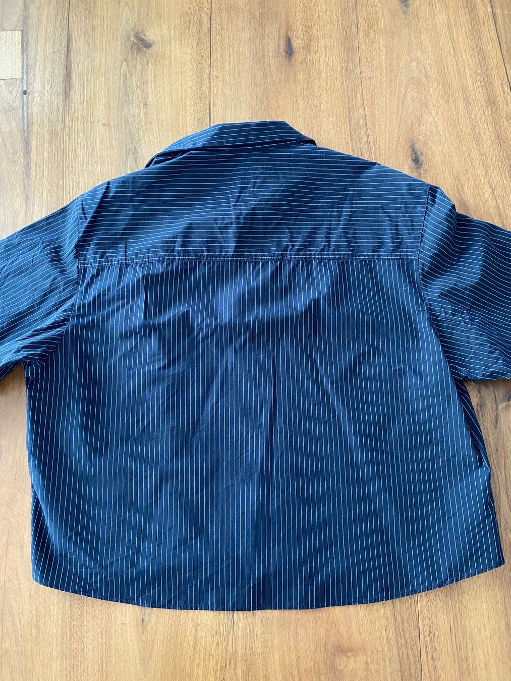 Massimo Dutti Camicette: Massimo Dutti Hemdbluse, dunkelblau gestreift – Usato da Herrliberg venduto da little_useful_things 1