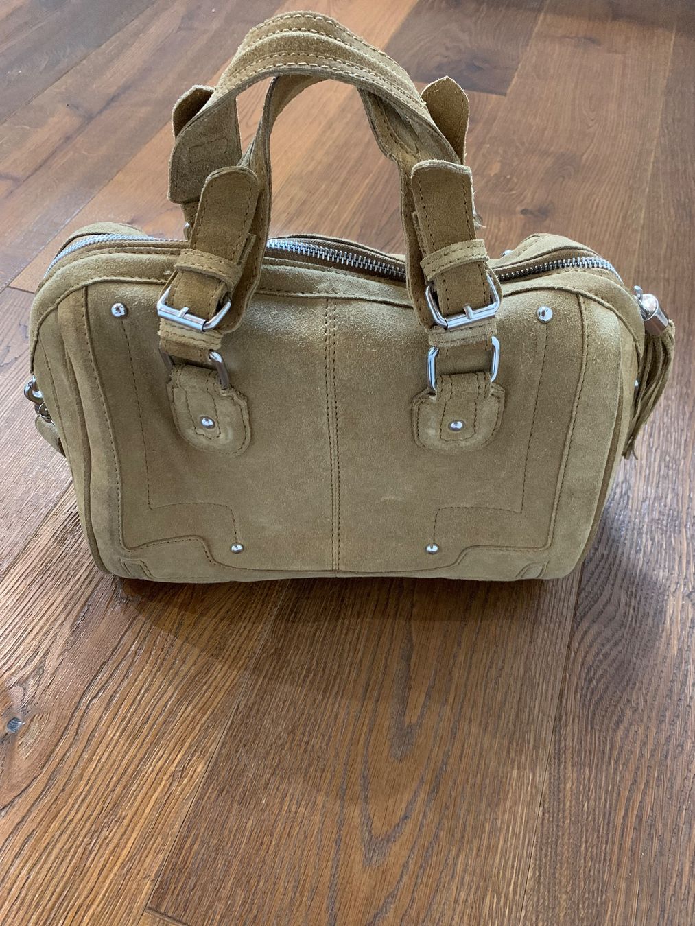 Zara Borse da donna: Borsa pelle scamosciata – Usato da Gorduno venduto da nic_8jd2 1