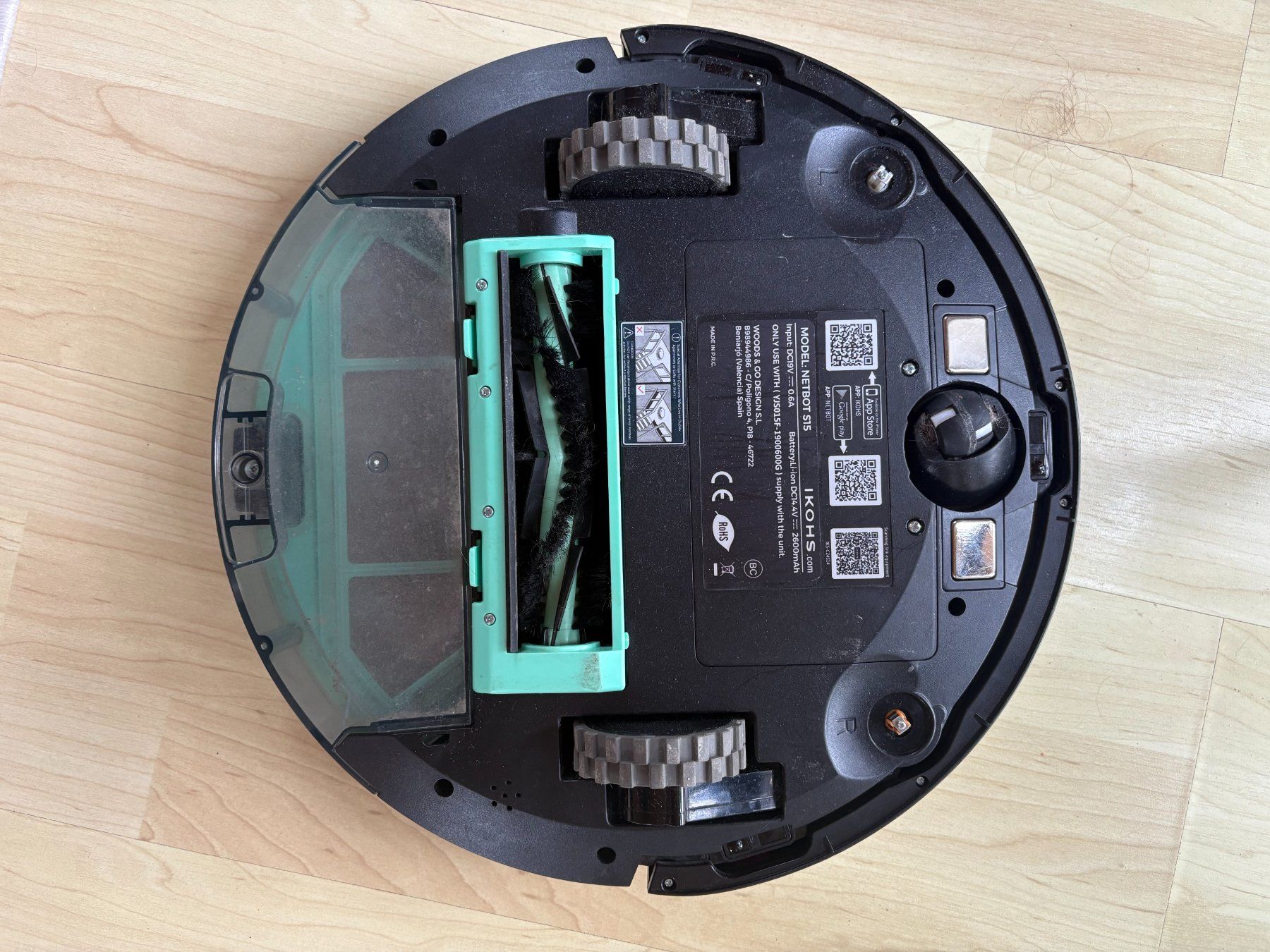 Aspirapolveri & Accessori: Robot Vacuum IKohs Netbot S15 - Working, Needs New Battery – Usato da Fribourg venduto da georgeabottino 3