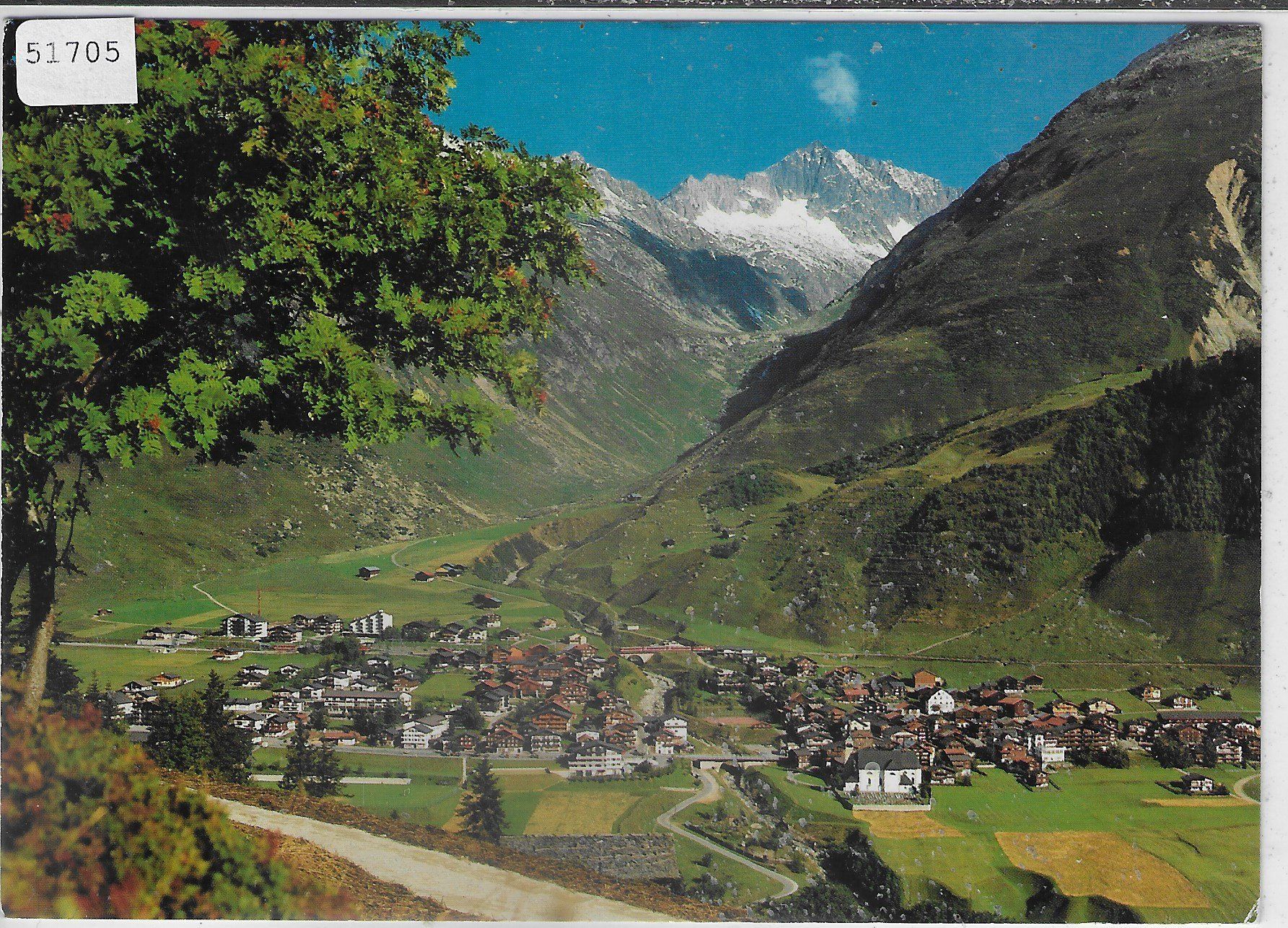 Cartoline postali: Sedrun - Generalansicht – Usato da Ettingen venduto da Kartenplanet