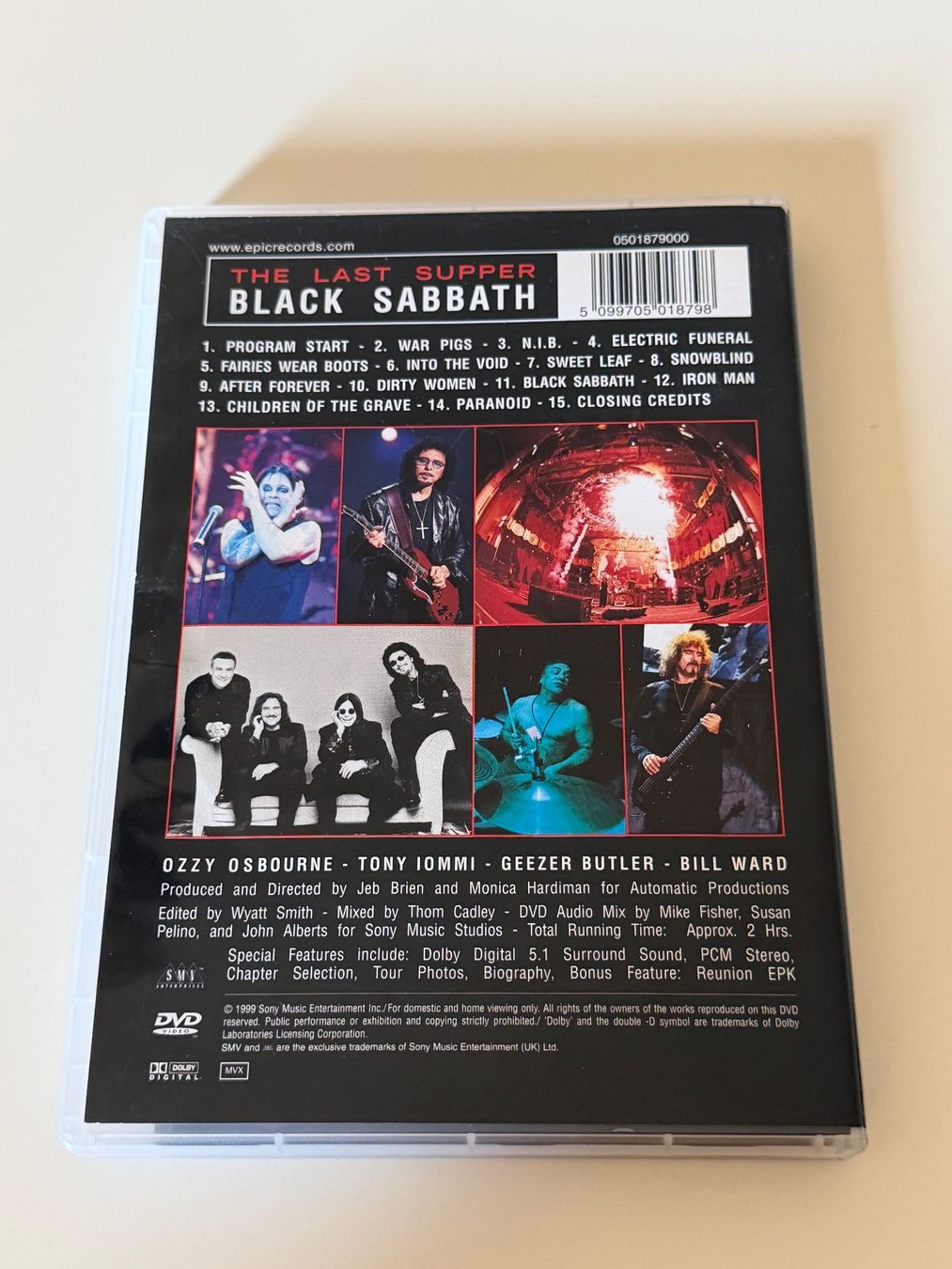 Alle DVDs: Black Sabbath The Last Supper DVD – Gebraucht aus Altstätten SG von sheamus 1