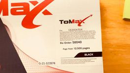 Toner schwarz HP CE255X/55X für 12.500 Seiten
