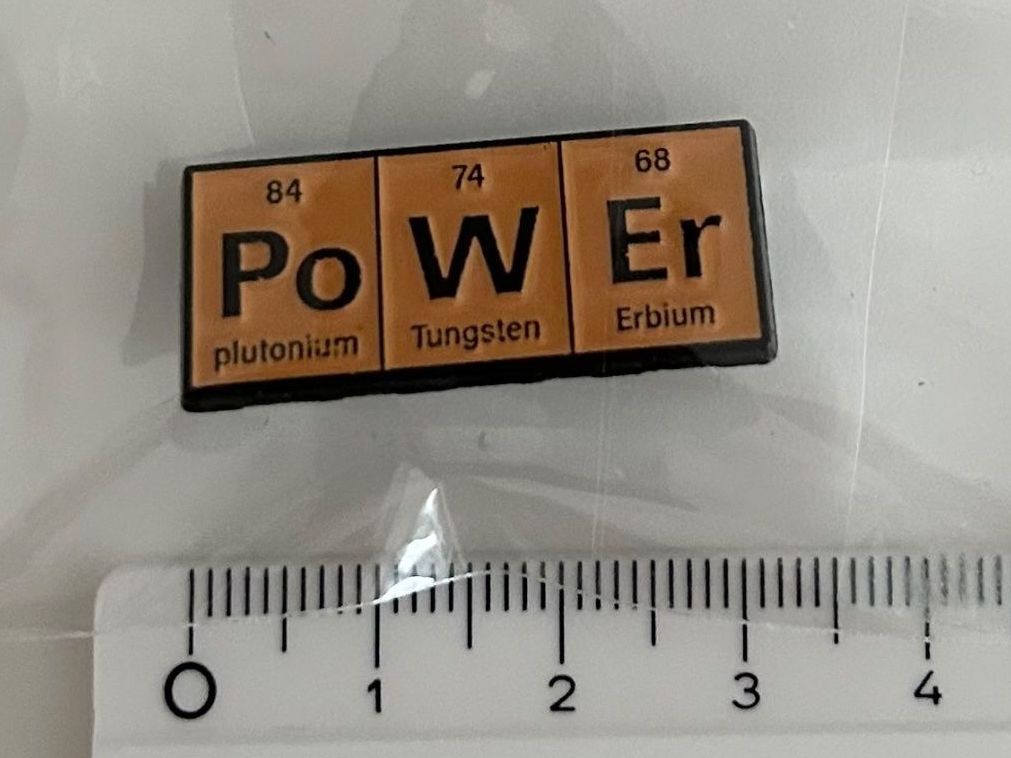 Placchette & Badge: Pin - Power – Nuovo (secondo la descrizione) da Basel venduto da lau_982w
