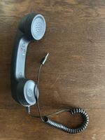 Retro Telefonhörer mit 9 Spiralkabel für Handy und Computer