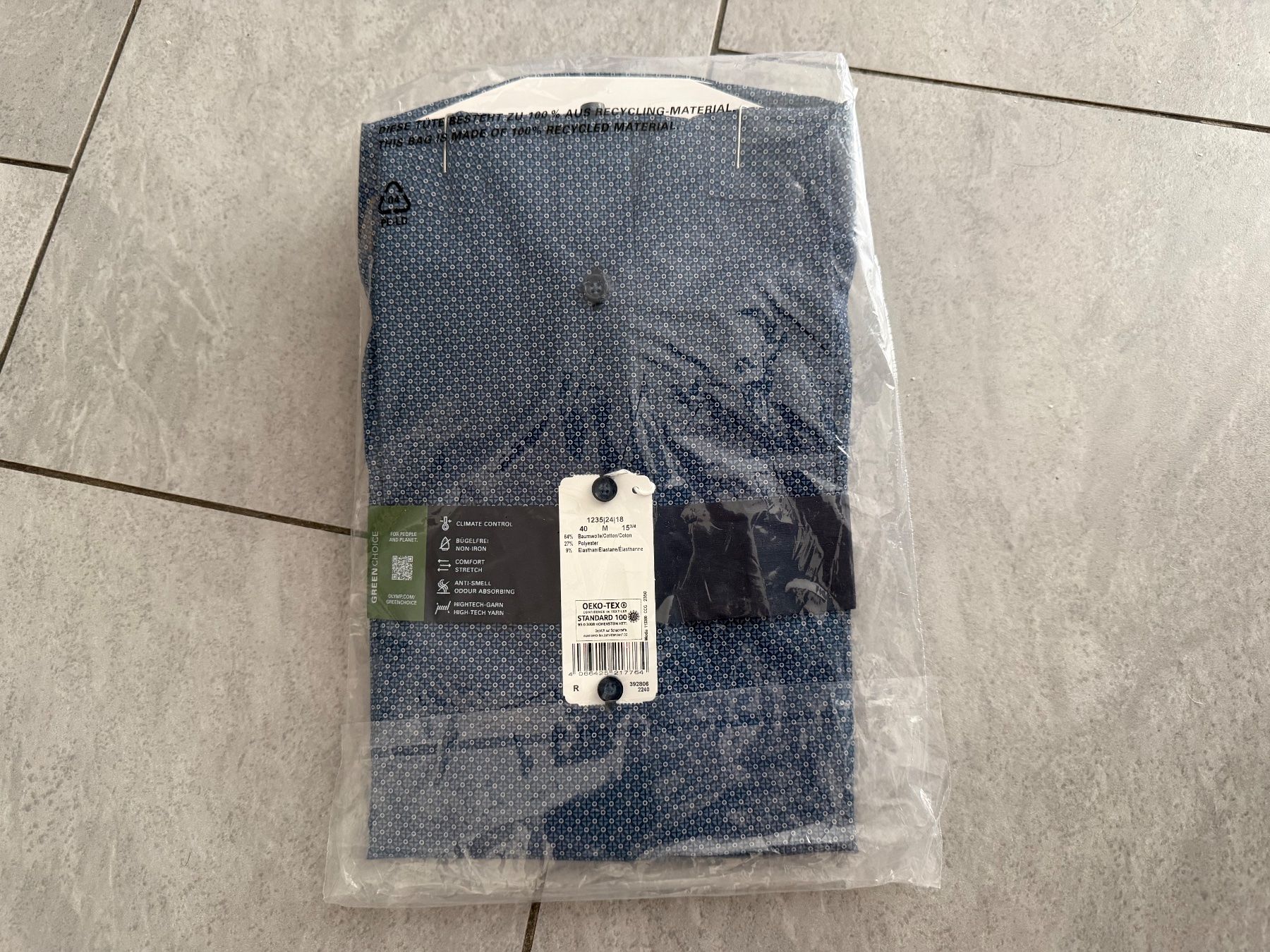 Camicie: Hemd OLYMP Luxor 24/Seven Modern Fit Dynamic Flex - Gr. 40 – Usato da Bülach venduto da Loredana13 1
