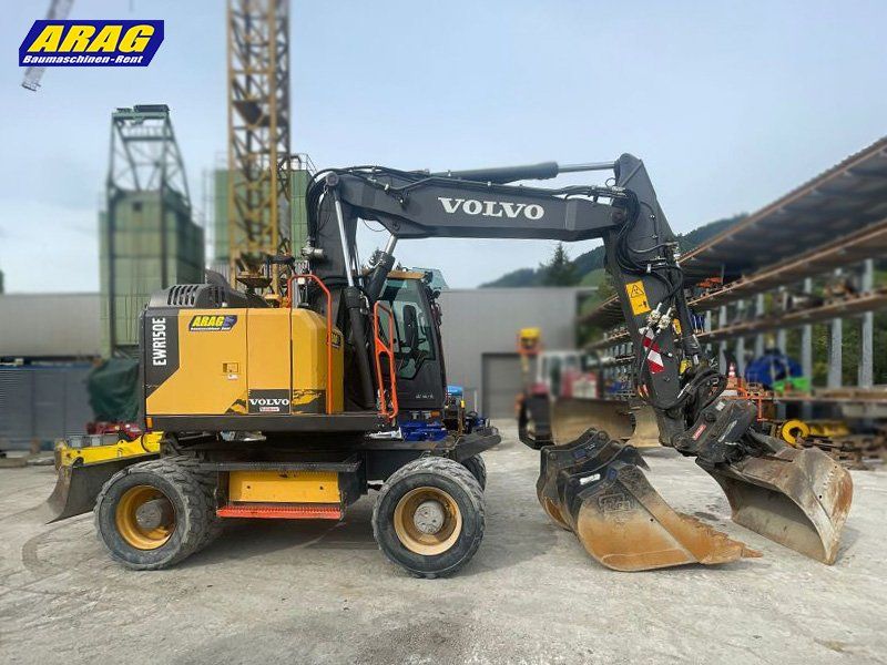 Volvo Escavatori: Volvo EWR150E Mobilbagger – Usato da Hasle LU venduto da Arag08 1