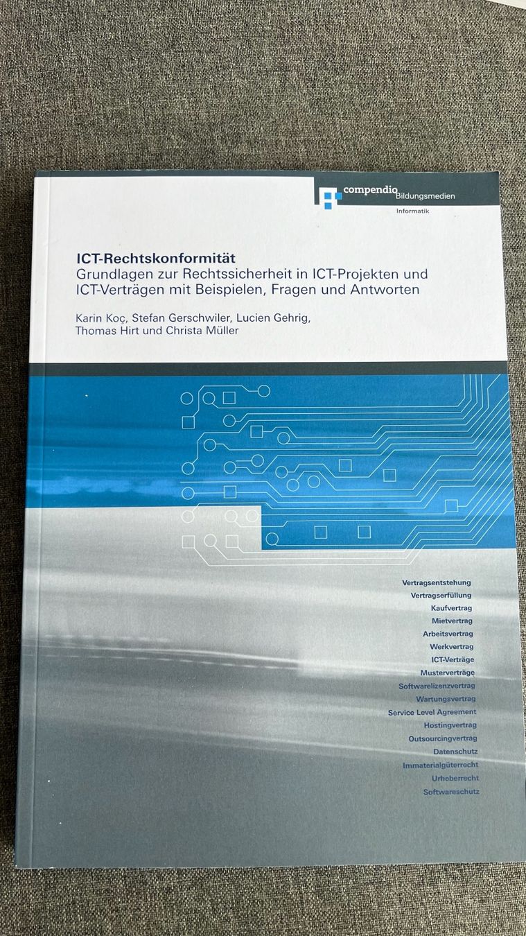 Bücher: IT Rechtskonformität – Gebraucht aus Bern von min_x5b5