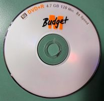 DVD+R Leerdatenträger Budget 4.7 GB 8x Speed