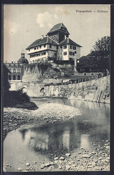 Ansichtskarten: AK Frauenfeld, Schloss – Gebraucht aus Berlin von bartko-reher