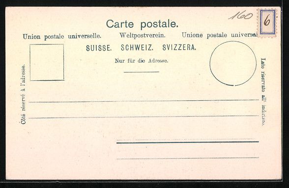 Cartoline postali: Ringgenberg, Teilansicht des Ortes am Br – Usato da Berlin venduto da bartko-reher 1