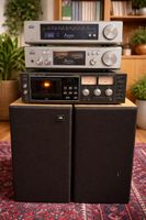 Vintage HiFi Stereoanlage mit Lautsprechern-Voll funktionsfä