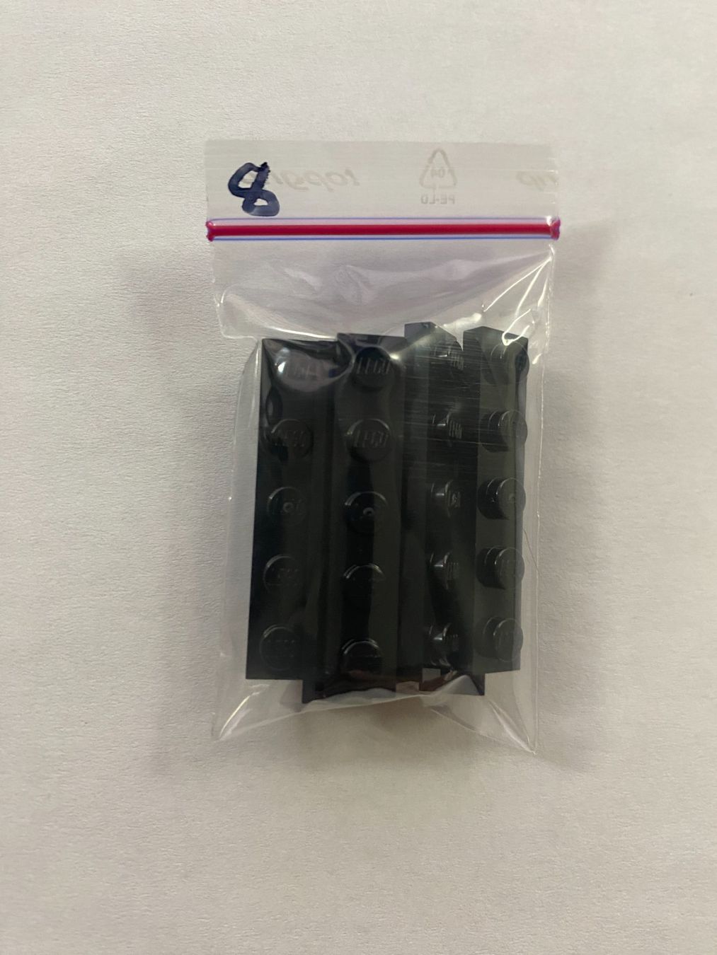Lego Spielzeuge: Lego Platte Schwarz 1x5 8 Stück – Neu (gemäss Beschreibung) aus Weingarten-Kalthäusern von McGmavlo 1