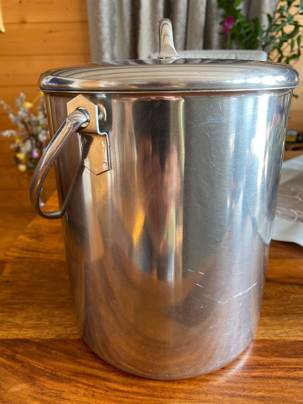 Sonstiges für Haushalt & Wohnen: Milchkesseli/Kanne swiss-made NSN18-8 INOX mit Deckel 5 Lit. – Gebraucht aus Stein AR von claire009 4