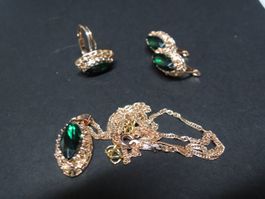 Modeschmuck (leider kein Gold) 4 teilig Twint ok
