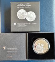 20 Fr. Jodeln Probeprägung 2017, PP, Top Zustand! #2