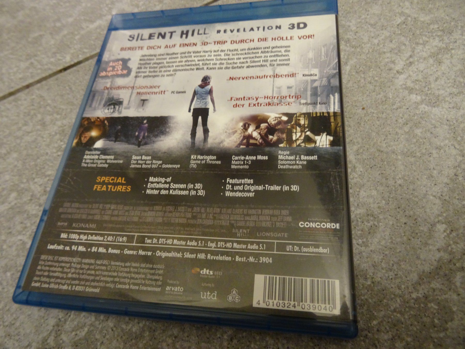 Tutti i DVDs: Silent Hill Revelation 3D Blu-ray – Usato da Olten venduto da Disc-Verkauf 2