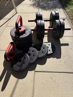  Adjustable Dumbbell & Kettlebell Weight Set