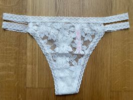Victoria’s Secret PINK Double Strap Thong S NEW