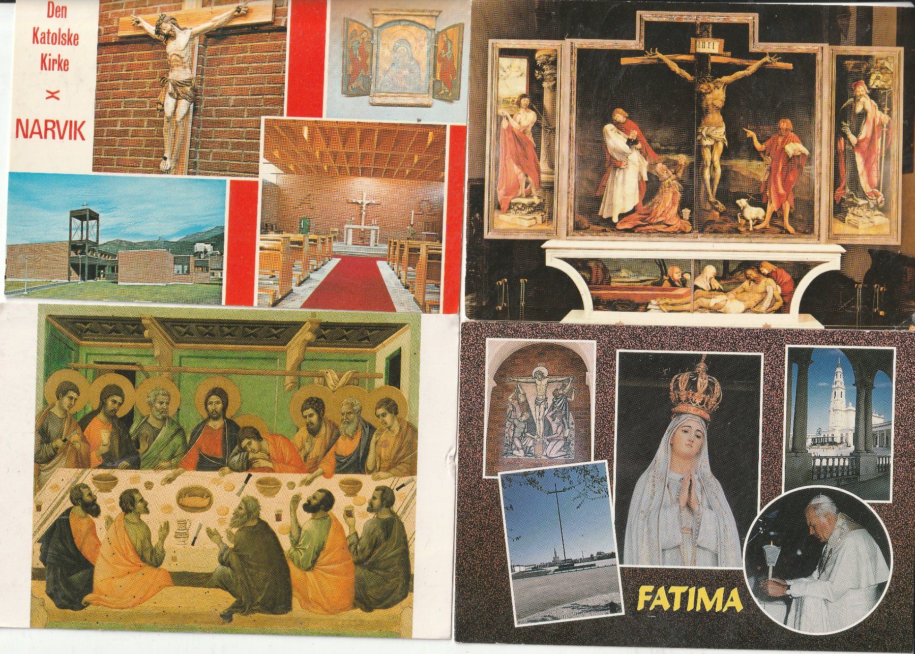 Ansichtskarten: 60 Karten  Kirchen - Antike etc. – Gebraucht aus Lumbrein von made02