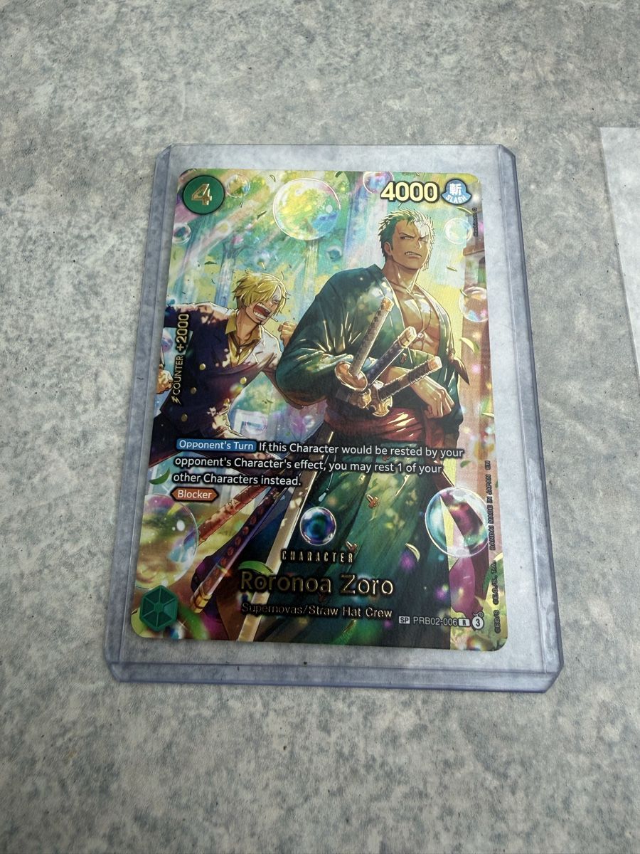 Bandai Carte collezionabili: Roronoa Zoro SP – Nuovo (secondo la descrizione) da Winterthur venduto da bol_9cvx 1