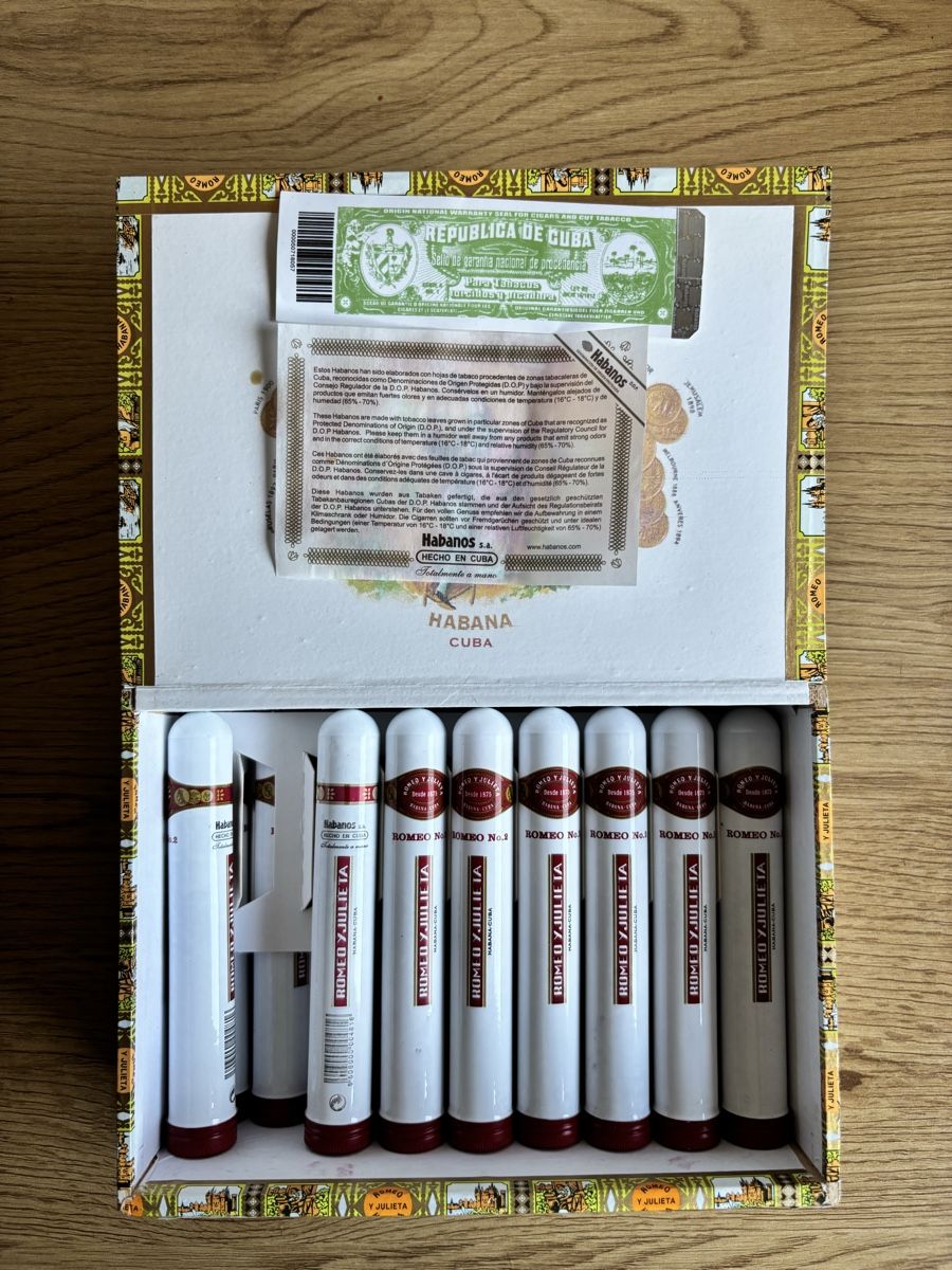 Zigarren: Romeo y Julieta Zigarren Box – Neu (gemäss Beschreibung) aus Winterthur von jus_9gfg 1