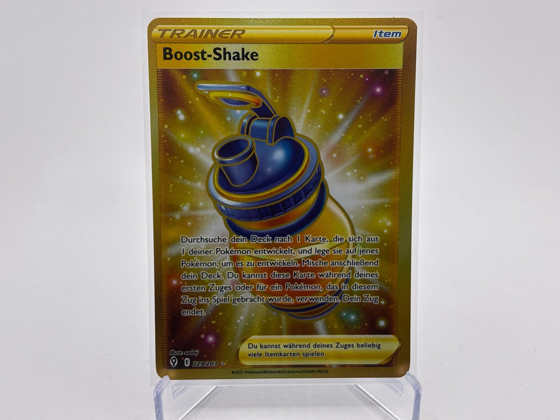 Pokémon Carte collezionabili: Drachenwandel - Boost-Shake  (EVS 229) - DE – Nuovo (secondo la descrizione) da Allschwil venduto da Bullach