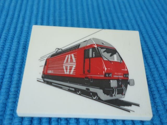SBB/CFF/FFS Placchette & Badge: SBB Anstecker LOK 2000 Re 460 aus Kunstoff – Usato da Ergisch venduto da Haemmerli59 2