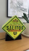 Salitos Leuchtreklame Bar Deko Lampe guter Zustand