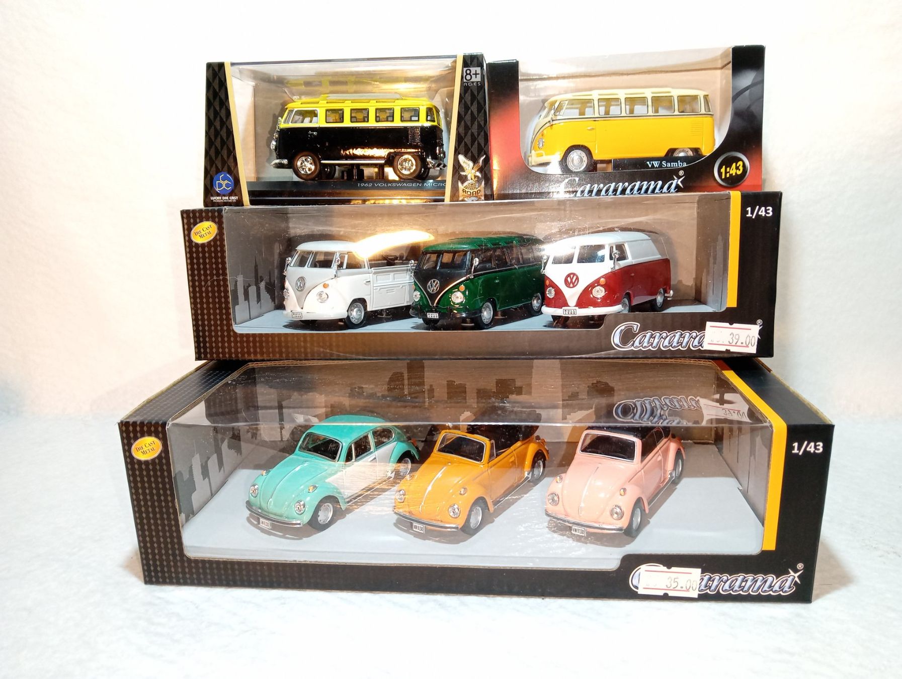 Volkswagen Modellini d'auto: VW Konvolut  1:43 – Usato da Huttwil venduto da Secondtrain