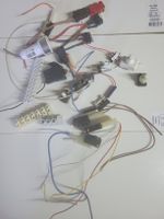 Elektronik Teile Schalter Kabel Konvolut Teile Konvolut