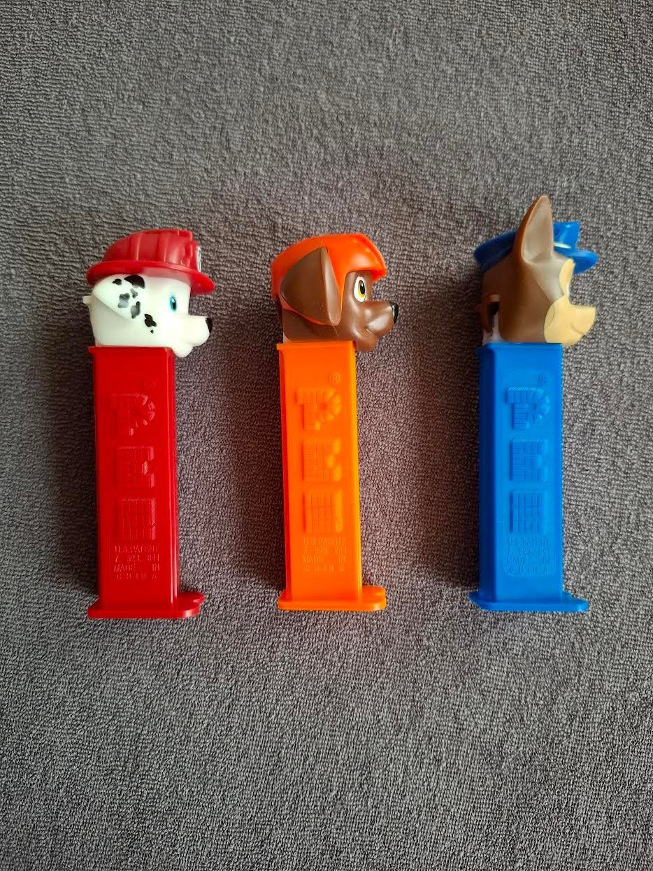 Pez Statuette: 3 x Pez Pat'patrouille – Usato da Bischofszell venduto da icubus69 1