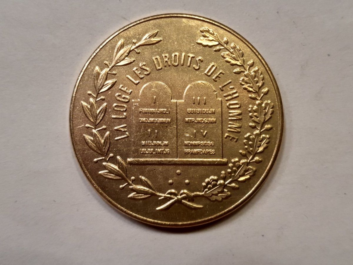 Medaglie: Medaille loge Maçonne,  16g – Nuovo (secondo la descrizione) da Aarau venduto da Reto_BA_01 1