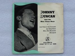 Vinyl Single   EP  JOHNNY DUNCAN and THE BLUE GRASS BOYS