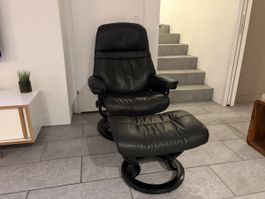 Stressless Sessel mit Hocker  