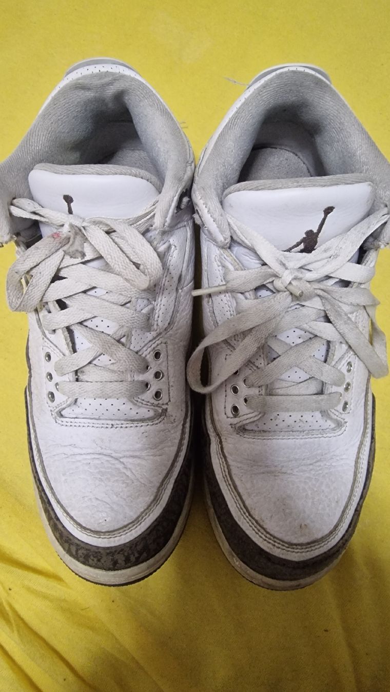 Jordan Scarpe da uomo: Jordan 3 Retro White Cement, Grösse 8 – Usato da Horgen venduto da Happi76 3