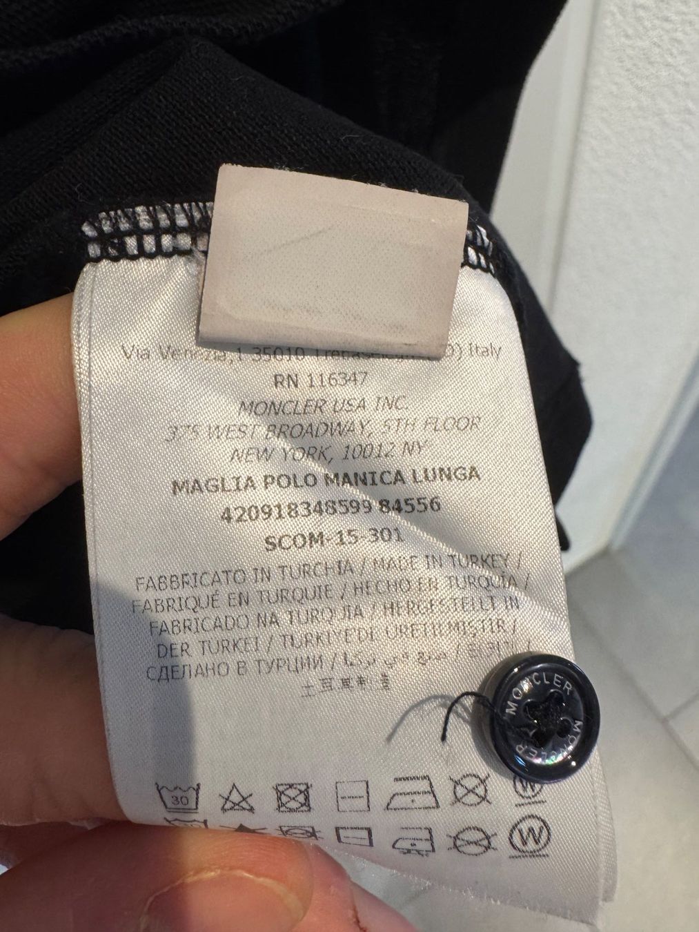 Moncler Polos: Moncler Longsleeve Polo – D'occasion à Dielsdorf par Anthony111 3