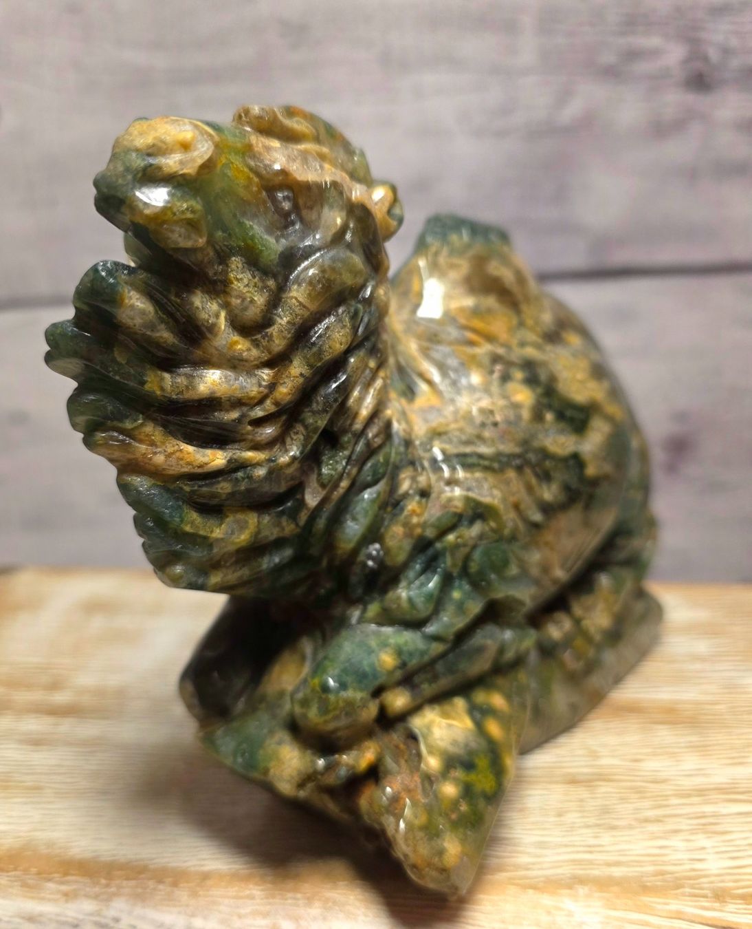 Minerali & Pietre curative: Regenwaldjaspis Dromedar 1.7kg – Nuovo e nell'imballaggio originale da Matzingen venduto da Shay_Crystalz 4
