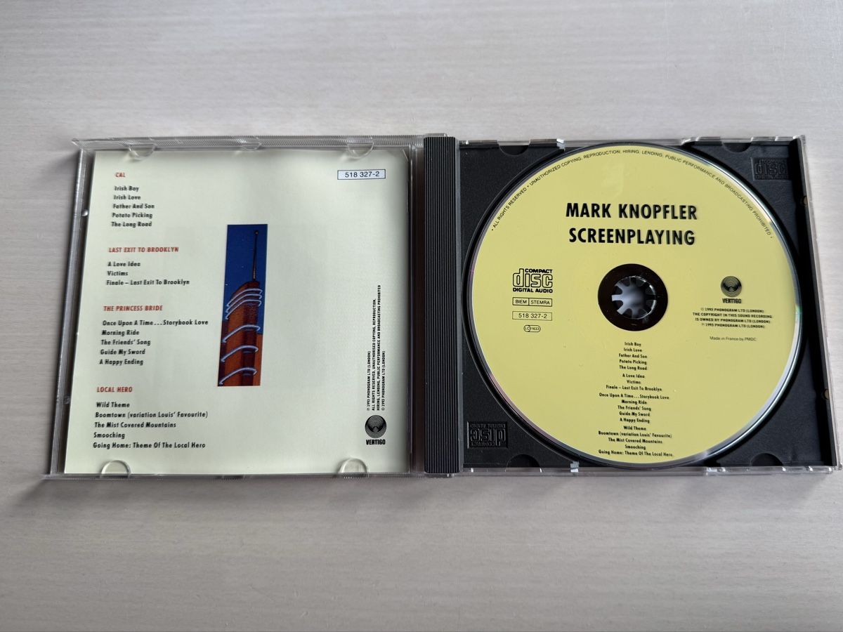 CDs: Mark Knopfler "Screenplaying" CD – D'occasion à Oberried Brienz par Chyara 1