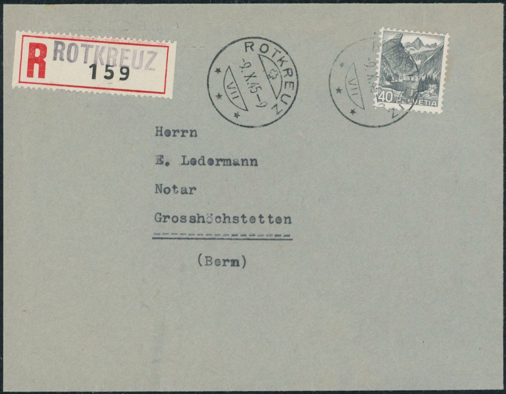 Tous les timbres: ZG Rotkreuz - Stabstempel - R Brief - Risch – D'occasion à Schindellegi par leecollect