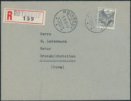 ZG Rotkreuz - Stabstempel - R Brief - Risch