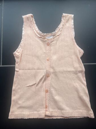 Top von Zara, apricot  Grösse 128