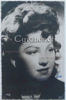 Lysiane Rey (1922-1975) Schauspielerin - Autogramm