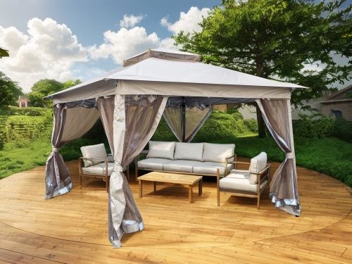 Tende & Padiglioni: Pavillon Gartenpavillion Pergola Metall – Nuovo e nell'imballaggio originale da Herbertingen venduto da jet-line-e-trade 7