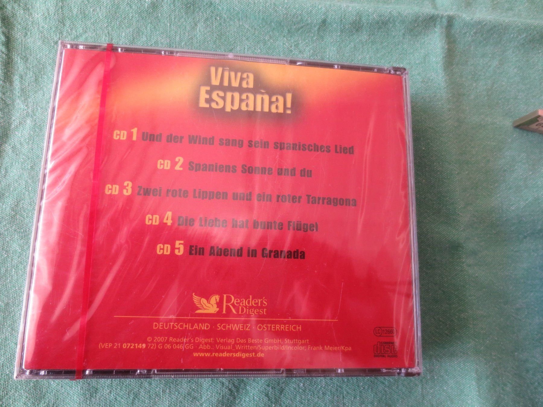 CD: CD's Viva Espana 5 CD's – Nuovo e nell'imballaggio originale da Männedorf venduto da Livingston 1