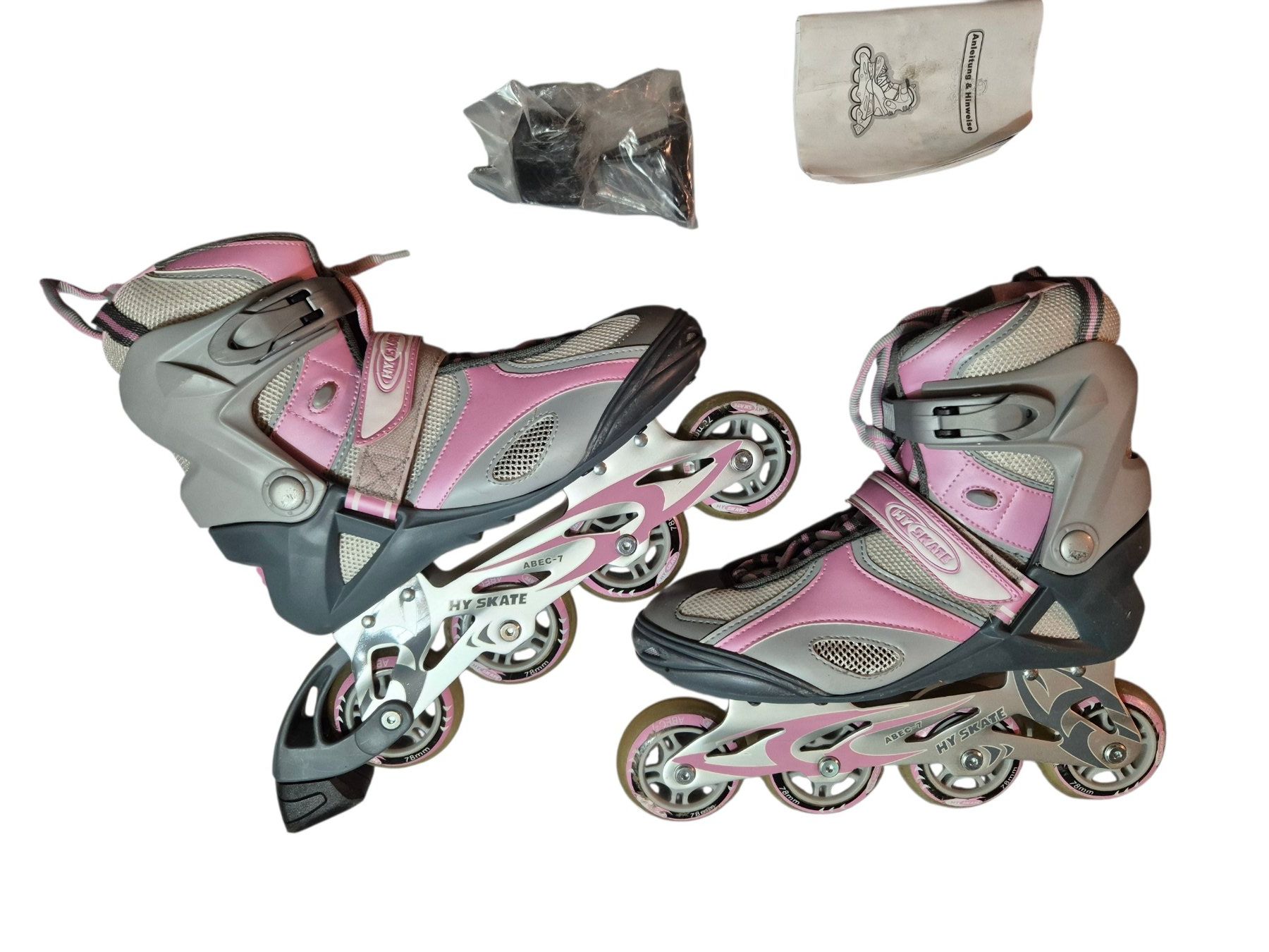 Pattini in linea & Pattini a rotelle: Rollerblades HY-SKATE  ABEC-7 Gr. 41 – Usato da Widnau venduto da KleineHonigblume