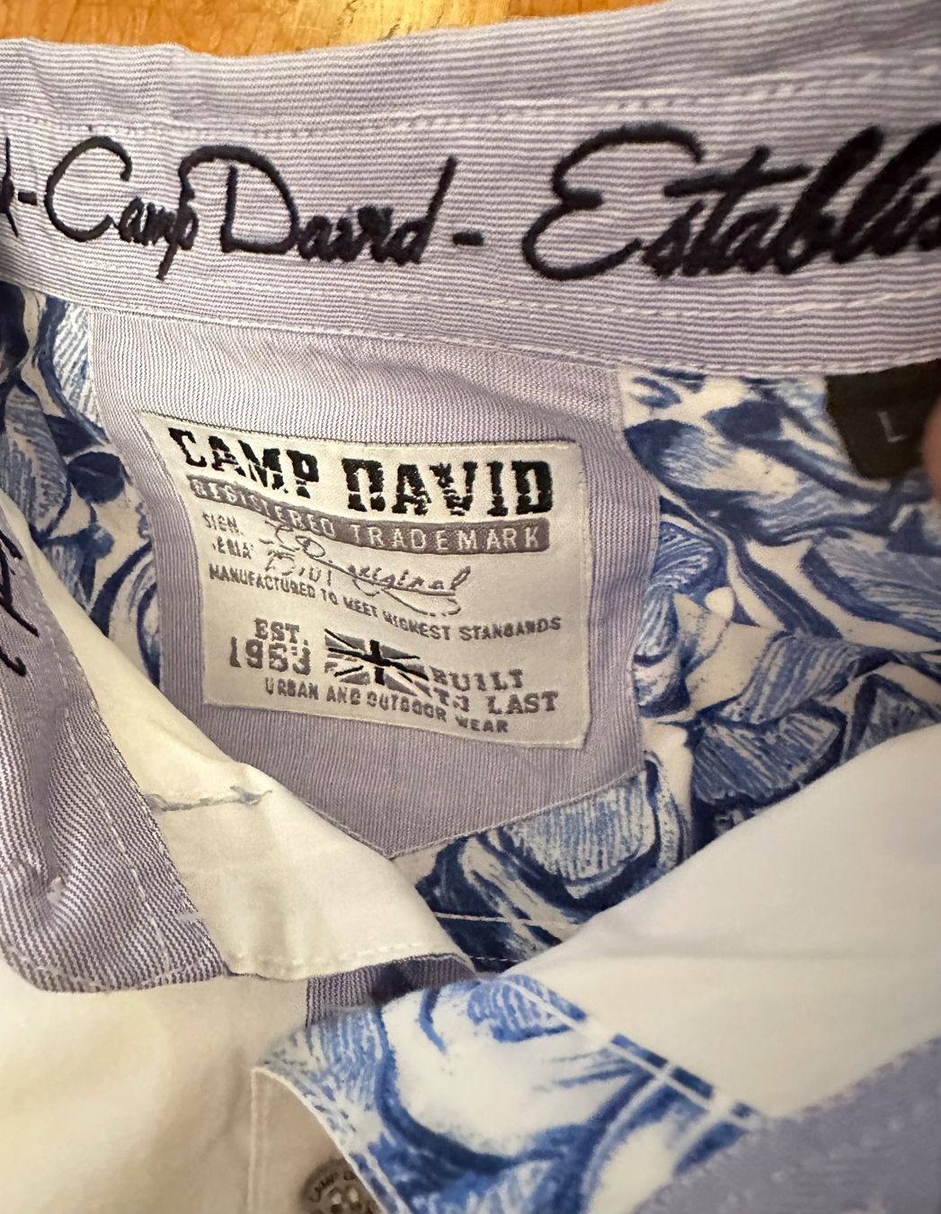 Camp David Camicie: Camp David Hemd Herren Gr. L – Usato da Sursee venduto da Betlaze 6